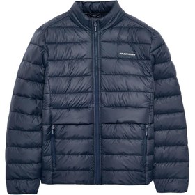 Resim Skechers Outerwear Padded Erkek Mavi Ceket 