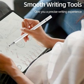 Resim Dokunmatik Ekranlar İçin Stylus Kalem, Manyetik Olarak Takılan Kapaklı Disk Stylus Kalem Fiber Stylus, Apple / iPhone / iPad Pro / Mini / Air / Android / Microsoft / Surface Tüm Kapasitif Dokunmatik Ekranlar için, Doğum Günü / Paskalya / Başkanlık Günü / Erkek / Kız Arkadaşlar İçin Gül Altın Hediye 