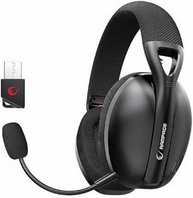 Resim Rampage Crack H11 Siyah Wireless 2.4G+ Bluetooth Mikrofonlu Oyuncu Kulaklığı 