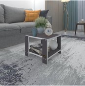 Resim Kenzlife orta salon sehpası cakarta gri 39*39*39 yemek sofra bilgisayar (m) 