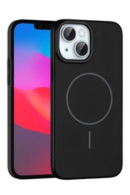 Resim Joko iPhone 15 Plus Broş Magsafe Telefon Kılıfı - Mor 