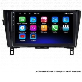 Resim Nissan X-trail Android 12 Multimedya Carplay 2gb Ram+32gb Hdd 2014-2020 Navigasyon Ekran 