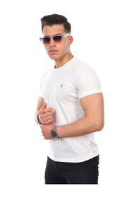 Resim Kozik Standart Fit Bisiklet Yaka Erkek Tişört 5'li Beyaz 007 Beyaz 