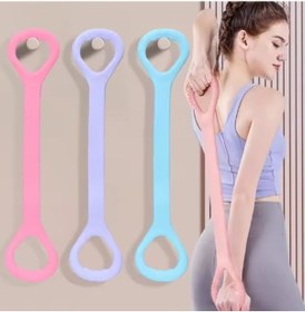 Resim Egzersiz Esnetme Direnç Lastiği Yeni 4741 Antrasit 