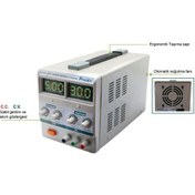 Resim Te-5305B Dc Güç Kaynağı. Dc 0-30V. 0-5A Tek Kanal 