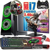 Resim Warbox Woop I7 TURBO:3.46GHZ 16GB Ram 240GB SSD 250GB HDD R7 240-4GB E.kartı 20" Monitör Gaming Pc 