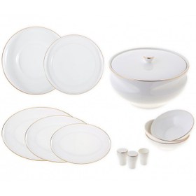 Resim Jumbo Cosmos Gold 60 Parça 12 Kişilik Yemek Takımı 
