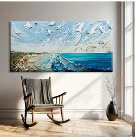 Resim Denizlerin Dalgası Kanvas Tablo 