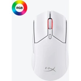 Resim HyperX Pulsefire Haste 2 - Kablosuz Oyun Faresi (Beyaz) 