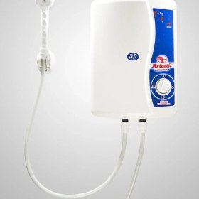 Resim Feyza Design 7500W 3 Kademeli Elektrikli Şofben Beyaz 4lt/dk Su Isıtıcı 