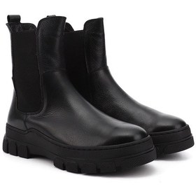 Resim Gönderi R Siyah Floter Kauçuk Taban Hakiki Deri Chelsea Bot Siyah Floter 