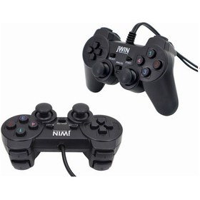 Resim JWIN USB-2120 2Lİ Gamepad Bilgisayar Oyun Kolu 