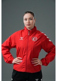Resim Hummel Line Milli Takım Yağmurluk Kırmızı 