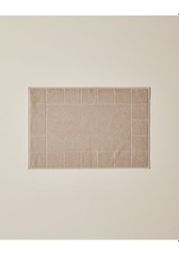 Resim English Home Chequer Pamuk Ayak Havlusu 50x70 Cm Bej Bej 