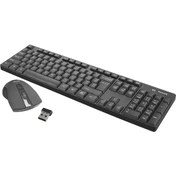 Resim Philips C501 Q Kablosuz Wireless Klavye Mouse Seti Türkçe 