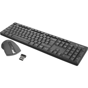 Resim Philips C501 Q Kablosuz Wireless Klavye Mouse Seti Türkçe 