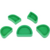 Resim Artfulabode Ve Silikon Renkli Laboratuvarı Kokusuz, Kalıbı Hijyenik, Geeroyoo Farklı Diş Dayanıklı Çok Boyutlarda Alçı Adet 5 - Jp Çok Renkli 