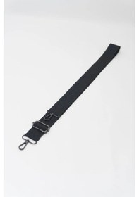 Resim Siyah Desen Ayarlanabilir Çanta Askısı Siyah 