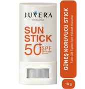 Resim Juvera cosmeceuticals stick güneş koruyucu krem tüm cilt tipleri için 50spf pa 15gr 