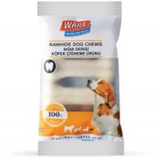 Resim Warf Sığır Derisi Köpek Ödül Kemiği 100 Gr (4 lü Paket) 