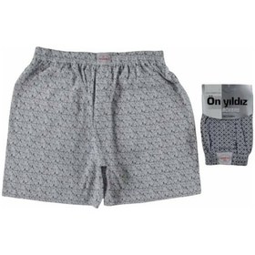 Resim 2 Adet Önyıldız % 100 Pamuk Empirme Erkek Boxer S-3Xl 