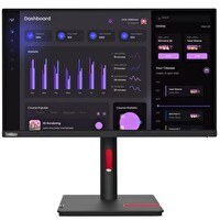 Resim Lenovo ThinkVision T24i-30 63CFMATXTK 23.8" IPS Full HD 60 Hz 4 ms HDMI VGA Display Port Monitör 