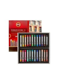 Resim Koh-I-Noor Toison Dor Soft Pastel Boya 24Lü 8514 