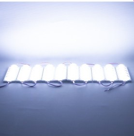 Resim Powermaster Modül Led 12v 4w Soğuk Beyaz 3030 10x53.8 Mm Ip65 260-280lm 180 Derece 