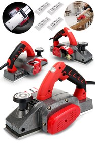 Resim STEİNER Titan 4200 Watt Bakır Sargılı Metal Şanzuman Çift Bıçaklı Planya Rende Makinesi K4453 + 4 Bıçak 