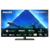 Resim Philips 65OLED848/12 65" 164 Ekran 4k Uhd Google 3 Tarafli Ambilight Oled Tv Philips