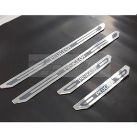 Resim Peugeot Kapı Eşik Çıtası 4'lü Set Alüminyum 