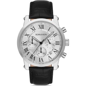 Resim ROMANSON TL0334HM1WB15B DERİ KORDON ERKEK KOL SAATİ 