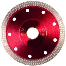 Resim Kiesa Fayans Kesme Testere Granit Mermer Taş Kesme Testeresi Örgülü Elmas Testere Turbo Kesici Disk 115mm 