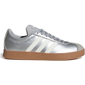 Resim Adidas Vl Court Base Gri Spor Ayakkabı Jq3048 Siyah 