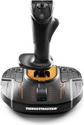 Resim Thrustmaster T16000M FCS - H.E.A.R.T ile Joystick manyetik sensör hassas teknoloji PC için 