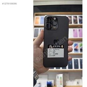 Resim Apple iPhone 15 Pro Max İkinci El TR | 256 GB | Siyah 