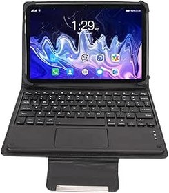 Resim 2'si 1 Arada Tablet 10.1 İnç, Klavye Kılıflı Android 12.0 Tablet, Sekiz Çekirdekli CPU, 8GB RAM 256GB ROM, FHD Ekran, 8MP+16MP Çift Kamera, 5G WIFI, BT5.0, 4G Ağ, 7000mAh Pil (Mavi) 