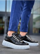 Resim Kb-x10 Kuback Siyah Rugan Beyaz Yüksek Taban Günlük Spor Ayakkabı Beyaz 