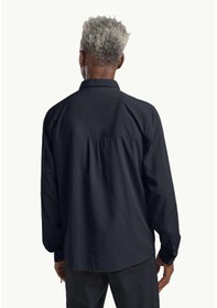 Resim Jack Wolfskin Sierra Canyon Ls M Erkek Gömlek-29676 Lacivert 