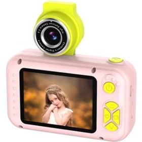 Resim XTRIKE ME Çocuk Fotoğraf Makinesi Hd Selfie Kamera 8gb Hafıza Kartı 