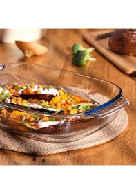 Resim Emsan Mono Borosilikat Fırın Kabı 2,7l Renksiz Şeffaf 