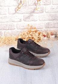 Resim KİNG PAOLO I1287 Kruvasan Hafif Rahat Yürüyüş Ayakkabısı Hakiki Deri Erkek Ayakkabı 