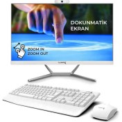 Resim Turbox TAx962 Intel Core i5 6400 16GB DDR4 1TB NVMe 23.8 Dokunmatik Ekran BTH Webcam All in One PC Turbox TAx962 Intel Core i5 6400 16GB DDR4 1TB NVMe 23.8 Dokunmatik Ekran BTH Webcam All in One PC