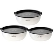 Resim Jumbo Globe Mat Saklama Kabı 3'lü Set 