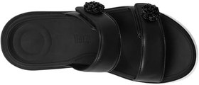 Resim Kadın Terlik IW5-090/675 FitFlop F-MODE GO Beadie-Button Adjustable Two-Bar Slides 