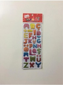 Resim tüftürük Ticon 3d Sticker (kabartmalı) 