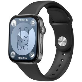 Resim Talazan Huawei Watch Fit 3 Krd-11 22mm Silikon Kordon-siyah 