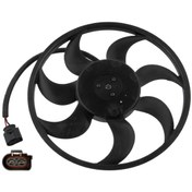 Resim Vw Multivan 5 Transporter T5 Fan Motoru Sol Febi 