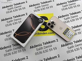 Resim Apple iPhone 16 Pro İkinci El YD | 128 GB | Çöl Titanyum 