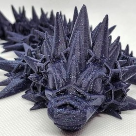 Resim Polymaker Panchroma Galaxy PLA Filament 1,75 mm, Galaxy Koyu Mavi 3D Yazıcı PLA Filament 1kg - Parıldayan 3D Baskı Filamenti, Boyutsal Doğruluk +/- 0,03 mm (0,6 mm Nozul Gerekli) 